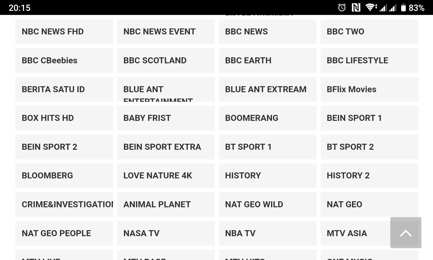 Europäisches und amerikanisches Live-TV