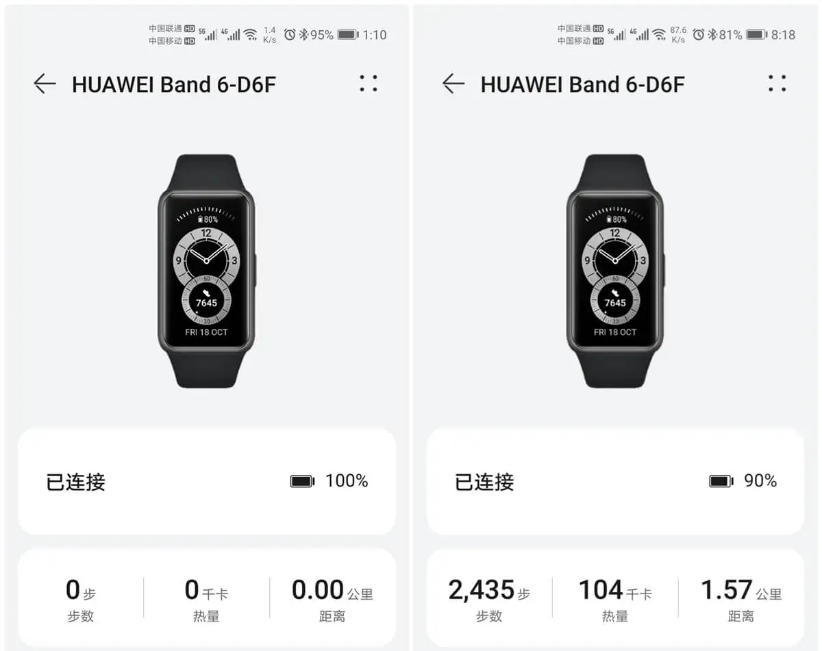 Huawei Band 6 ການປະເມີນຜົນ