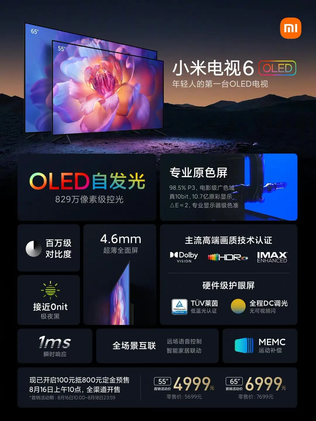 小米電視6