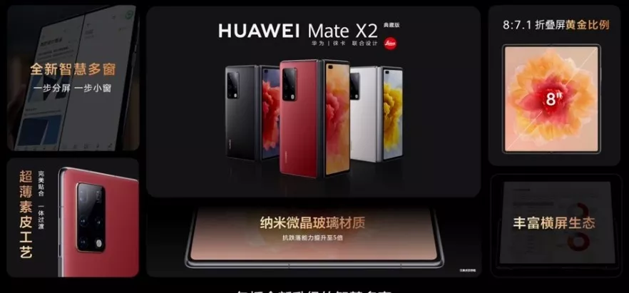 Edição de colecionador Huawei Mate X2