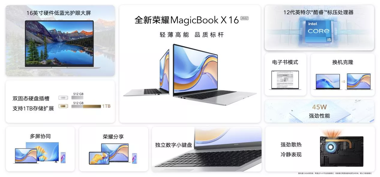 榮耀MagicBook X 16 2022