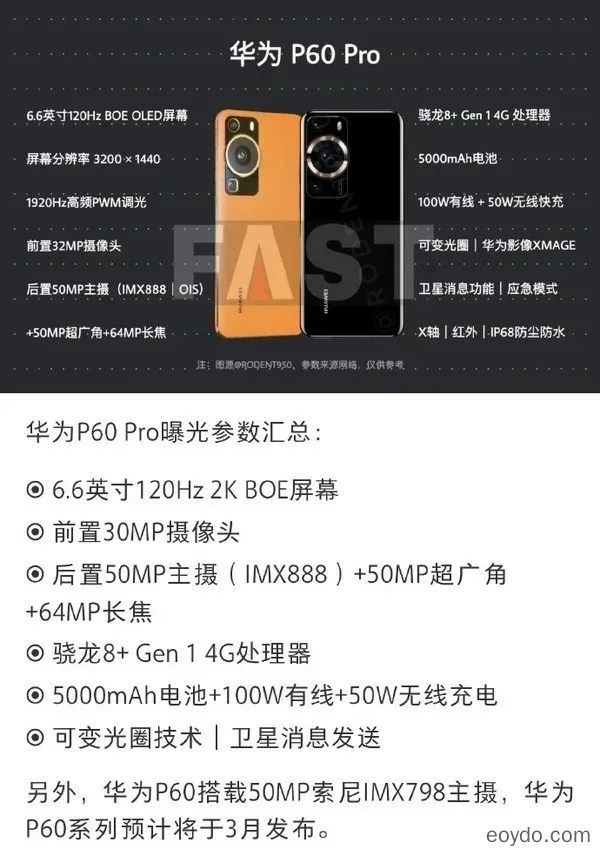 華為P60 Pro